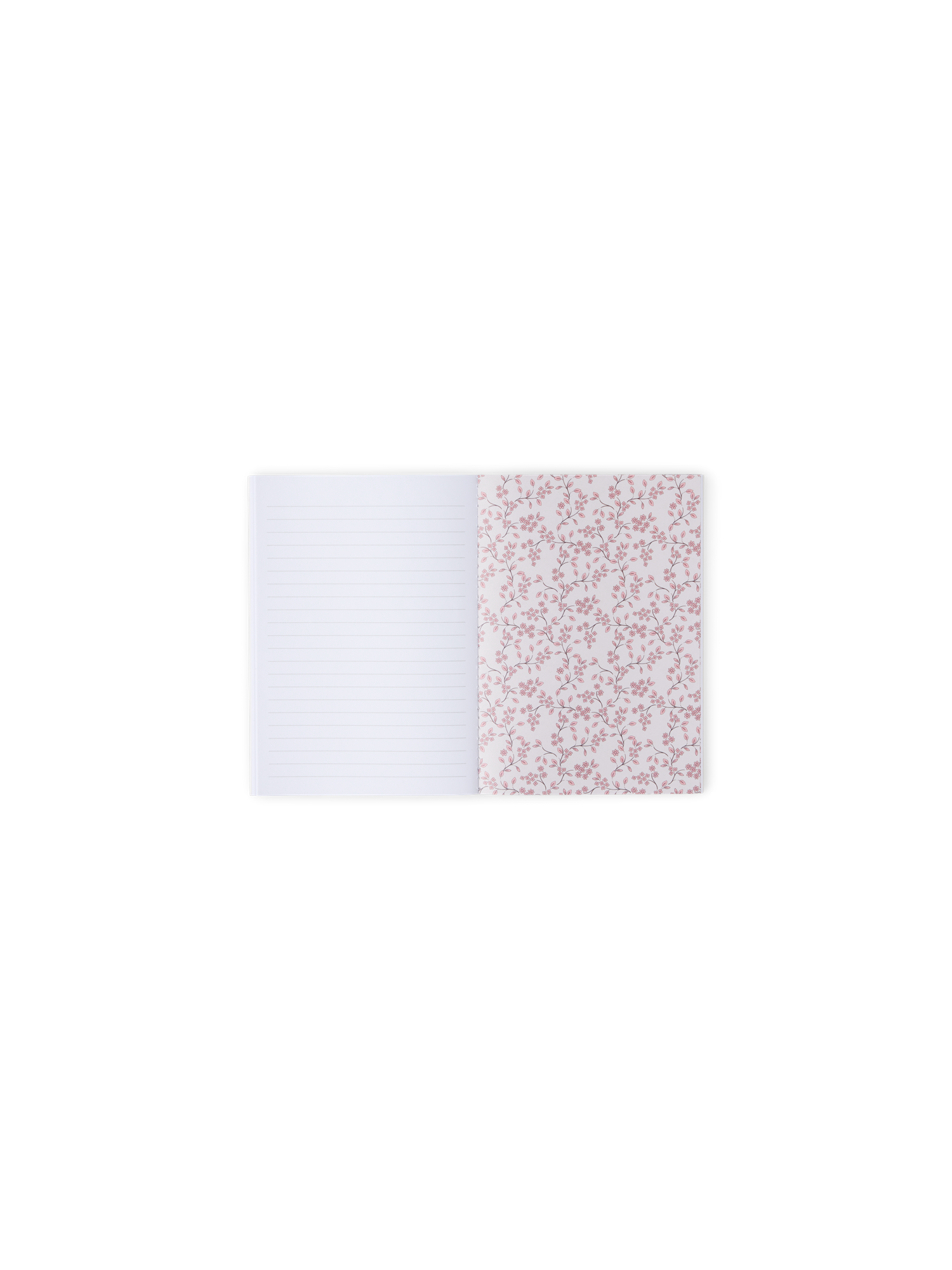Notesbog med linjeret papir 12,7 x 17,8 | Papir. 12,7 x 17,8 cm. Softcover. 64 sider. | Peach, Gold