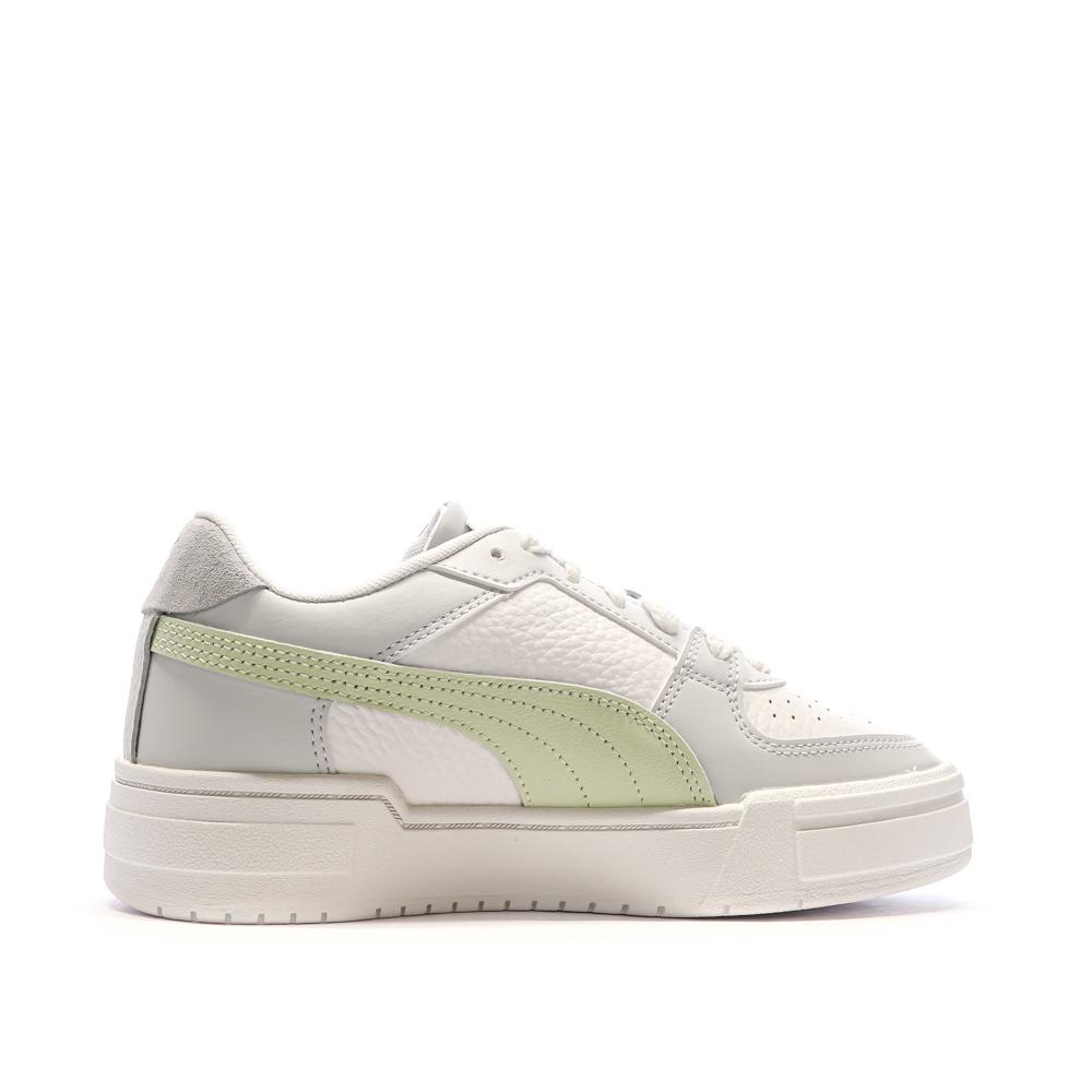 Puma Baskets Blanche/Gris/Vert Femme Puma 394749-02