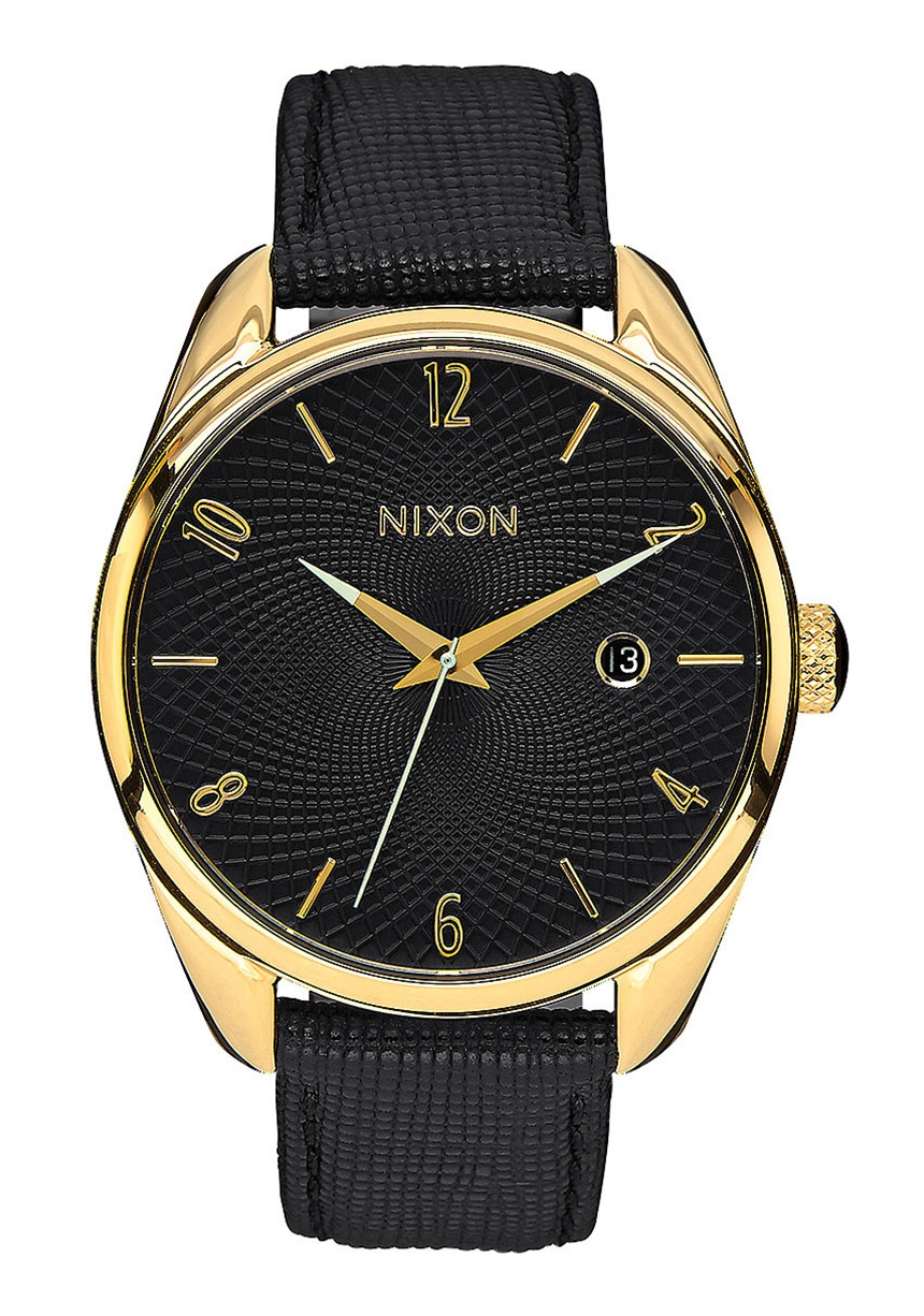 Nixon The Bullet Leather Gold / Black A473513