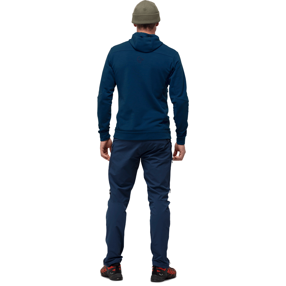 Norrona Falketind Warmwool 2 Hoodie Herren indigo night