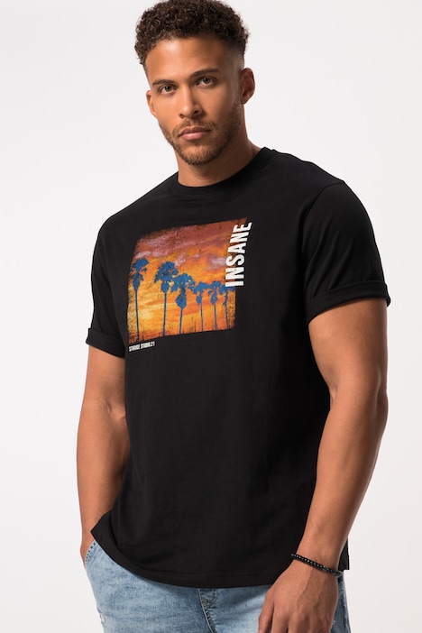 STHUGE T-Shirt, Halbarm, Print, Rundhals, bis 8 XL