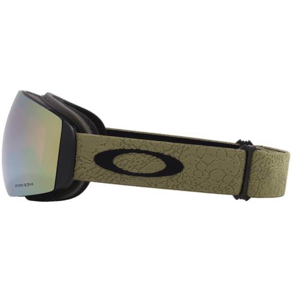 Masque de ski OAKLEY FLIGHT DECK M FERN CELL PRIZM SNOW SAGE GOLD IRIDIUM