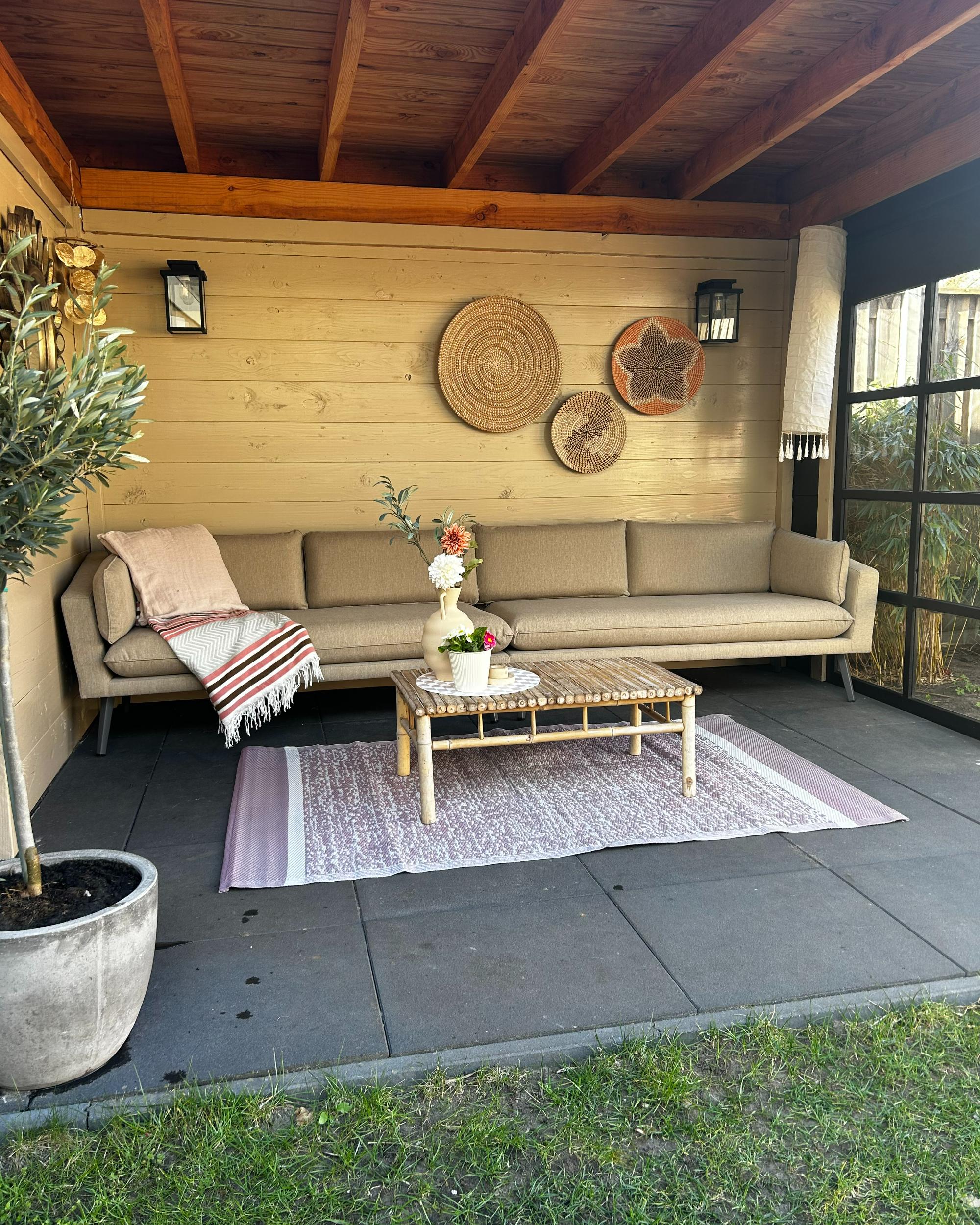 Tuintapijt BALLARI Roze 120 x 180 cm