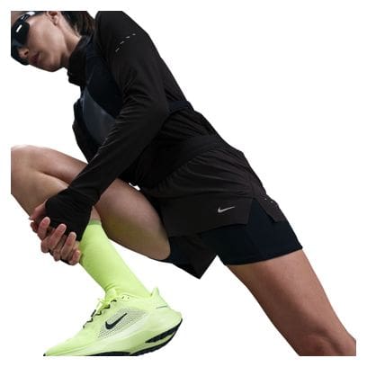 Short 2 en 1 Nike Dri-Fit Swift Noir Femme