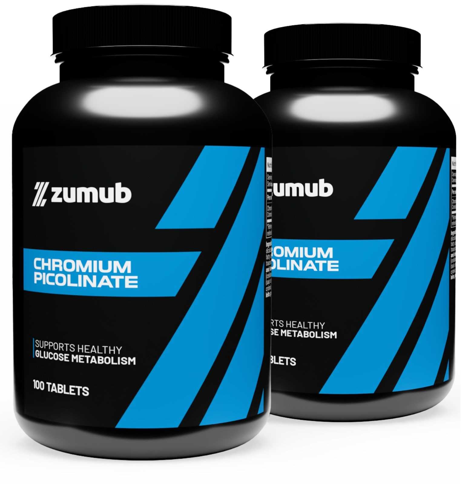 Zumub Picolinato de Cromo 100 comprimidos