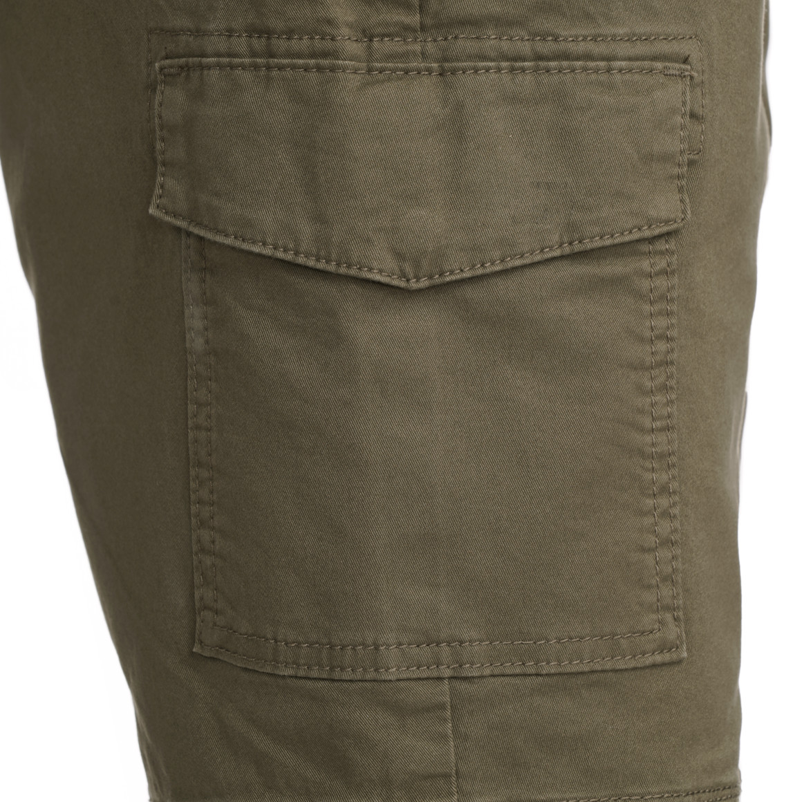 VanVaan Herren Cargoshorts mit Elastikbund oliv