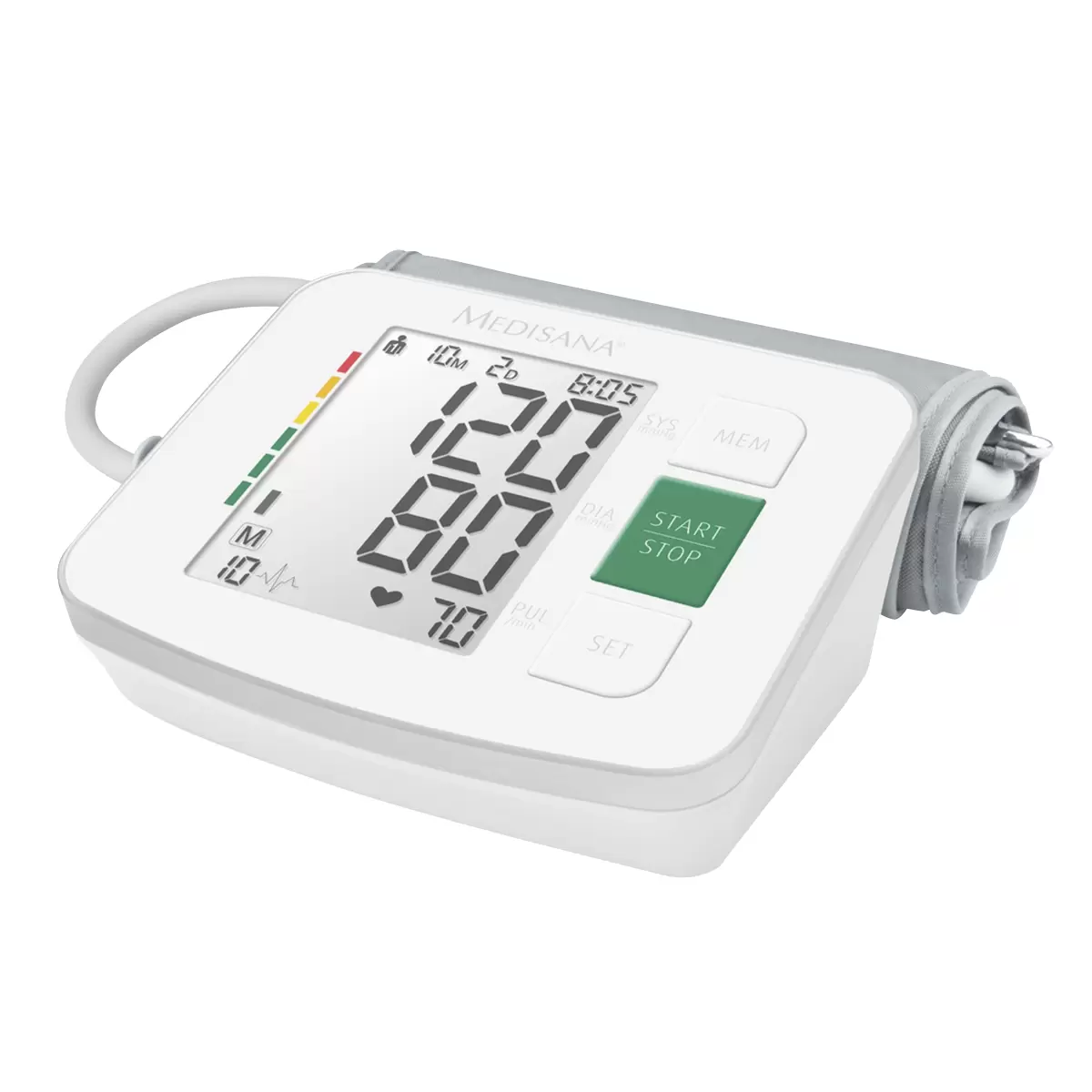 Oberarm - Blutdruckmessgerät Medisana BU512 weiss