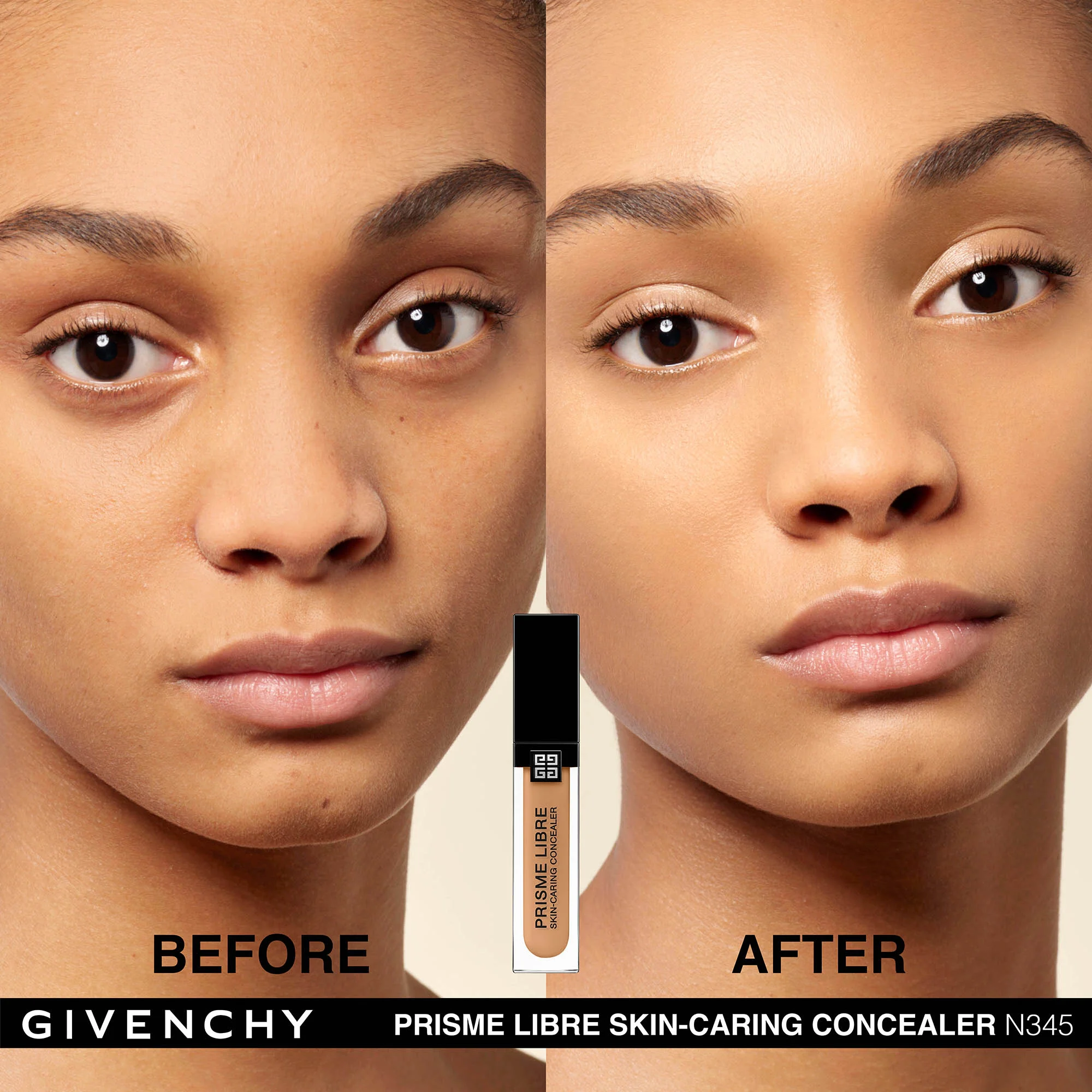 PRISME LIBRE SKIN-CARING CONCEALER Le correcteur soin multi-usage |- N345