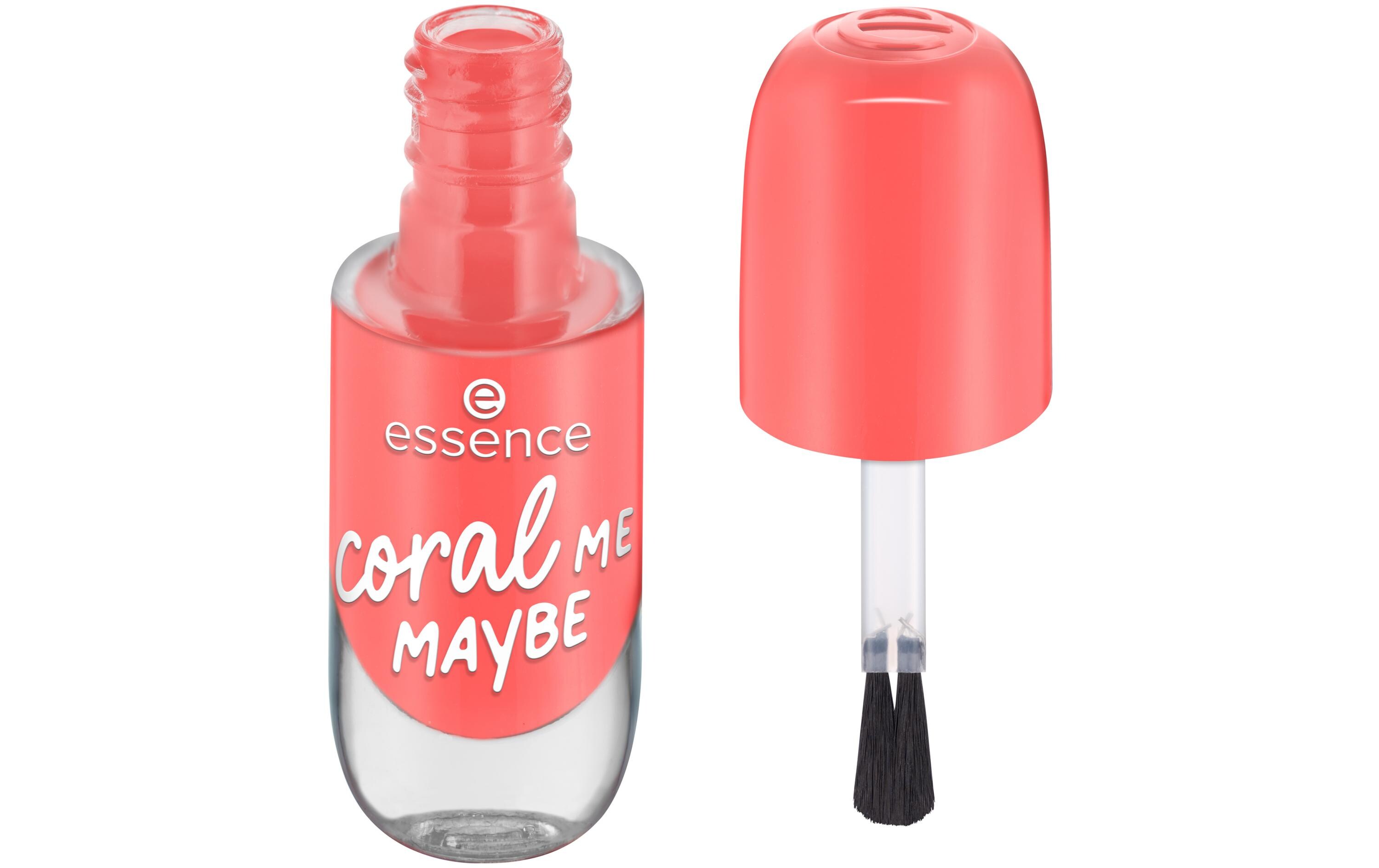 Nagellack 52 coral ME MAYBESchnelltrocknender Nagellack für ein hochglänzendes Gel-Finish