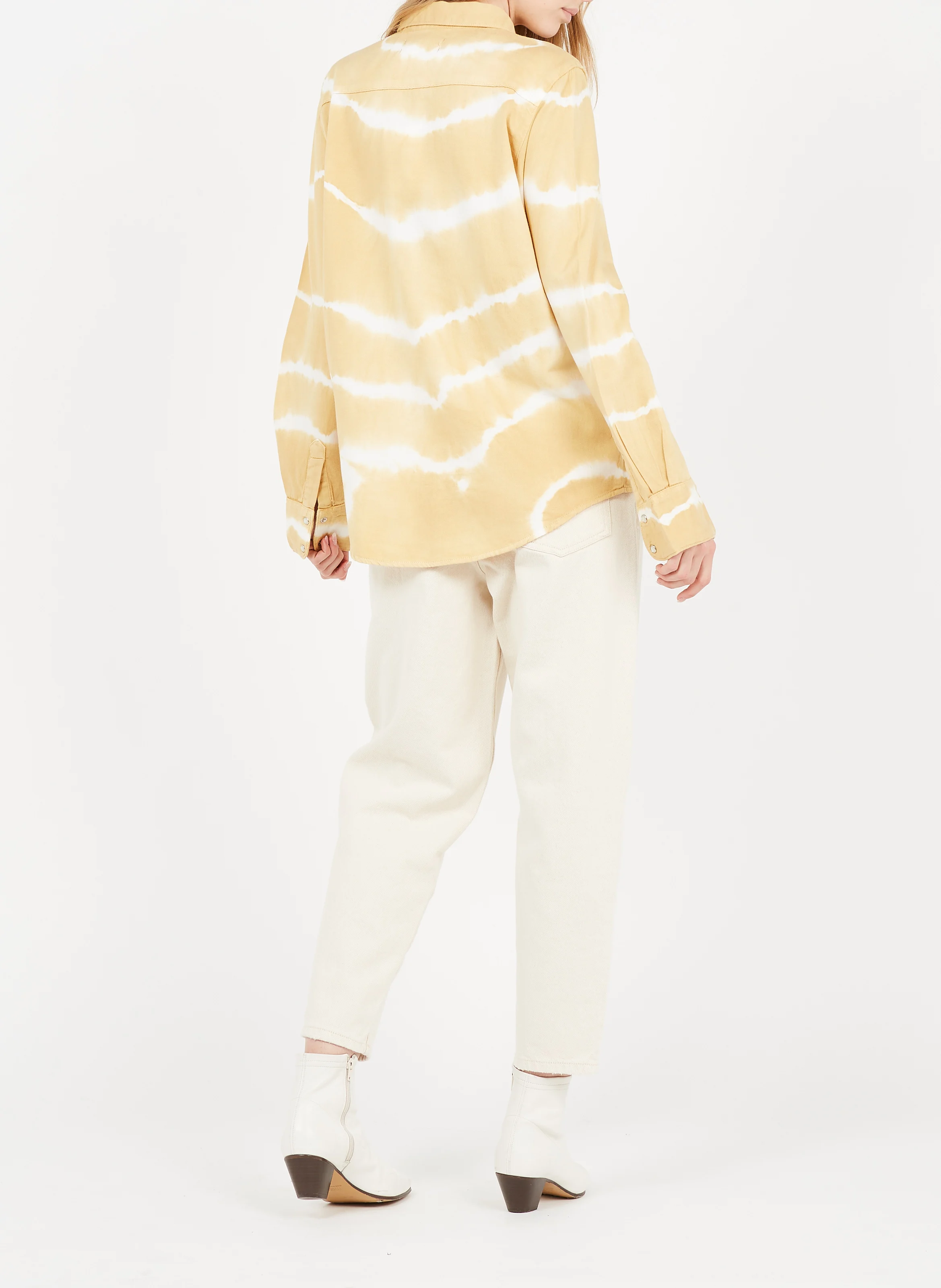 TINEBOROW - Jean droit en coton | Beige