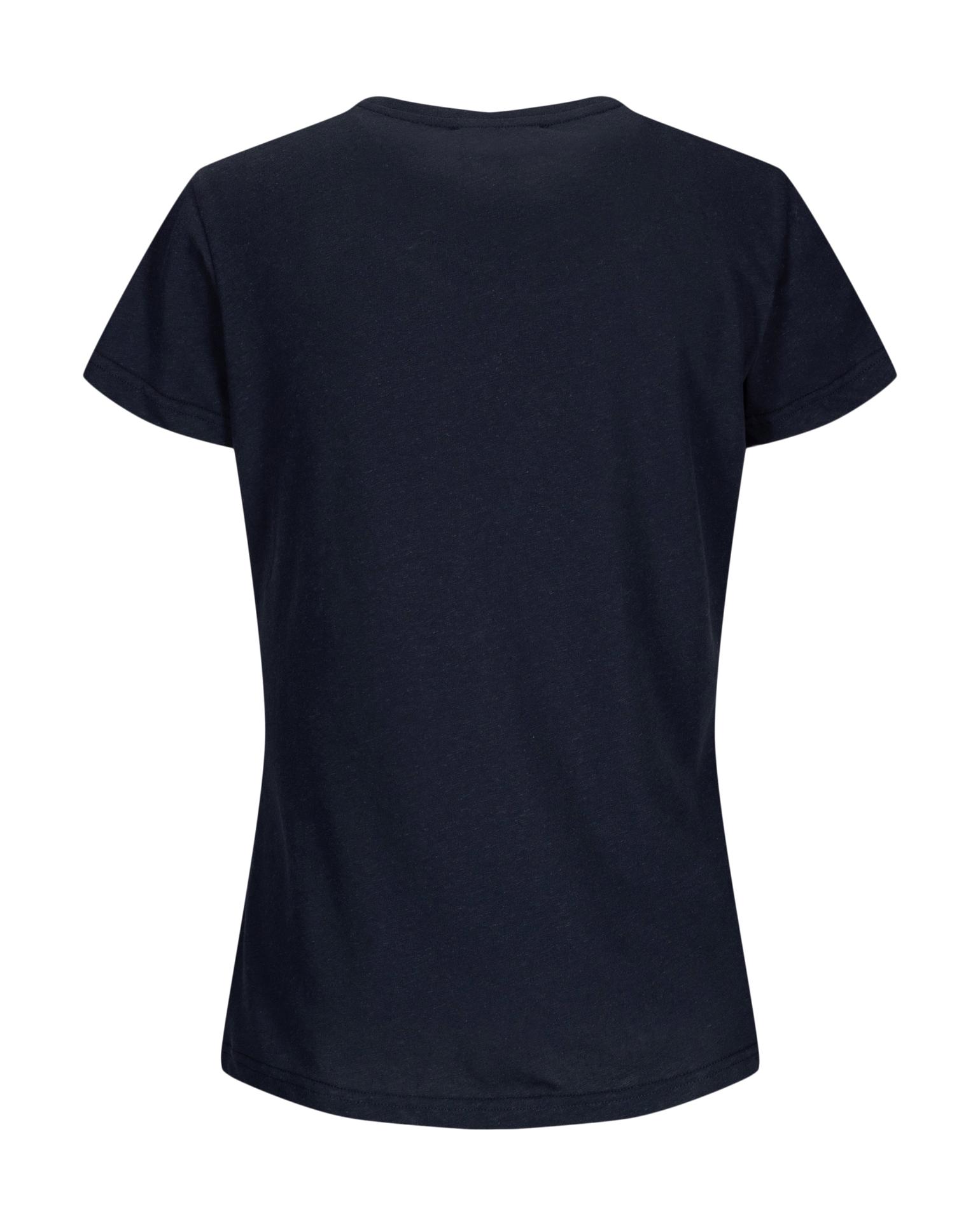 Amundsen Linen Tee Womens Faded Navy