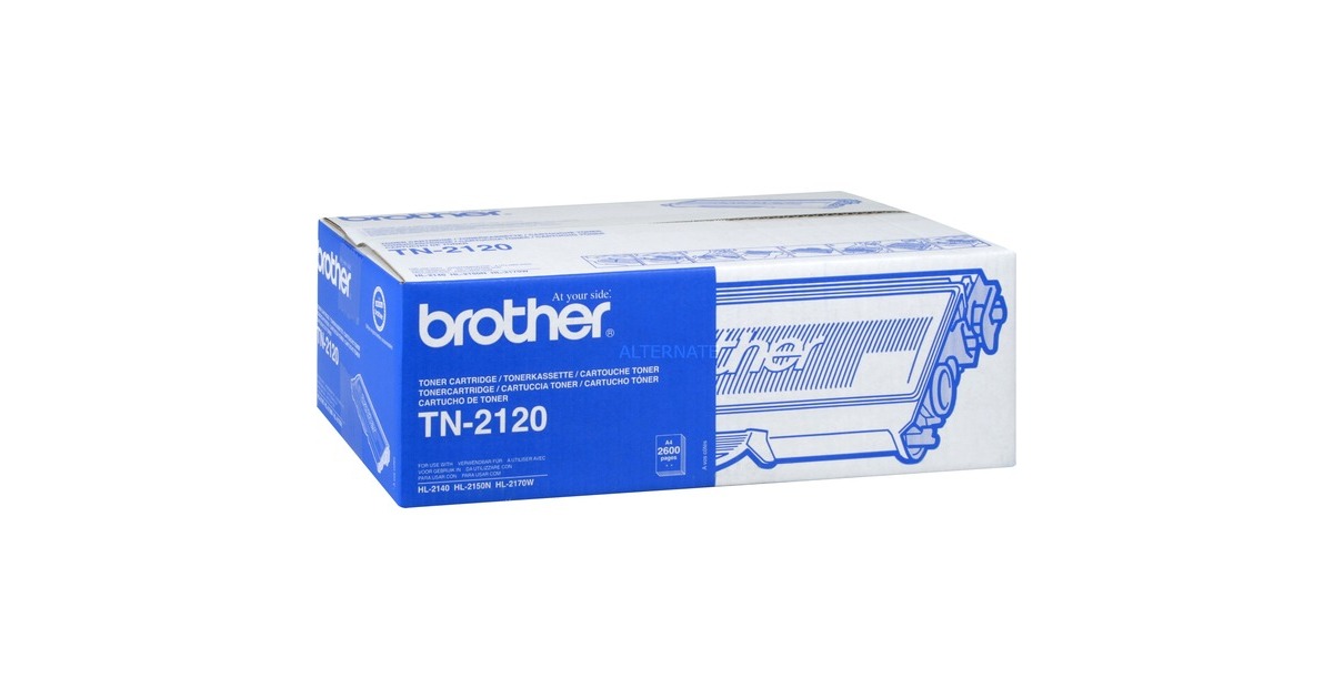 BrotherOriginele Tonercartridge TN-2120  (Zwart, Zwart, Retail)