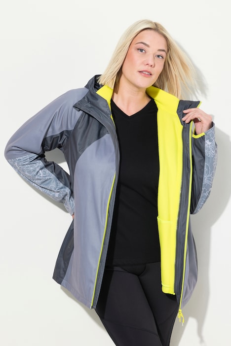 Fleecejacke, Baukastensystem, Innenjacke, Stehkragen