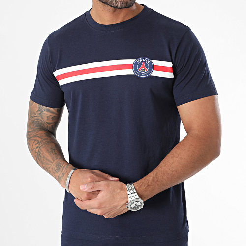 Ensemble Maillot Et Short Jogging P15106C-CL02 Bleu Marine