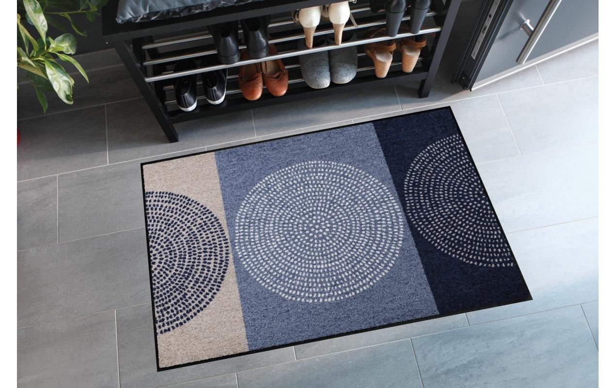 Fussmatte Nestor Denim 50 cm x 75 cmAnti-Rutsch-Fussmatte