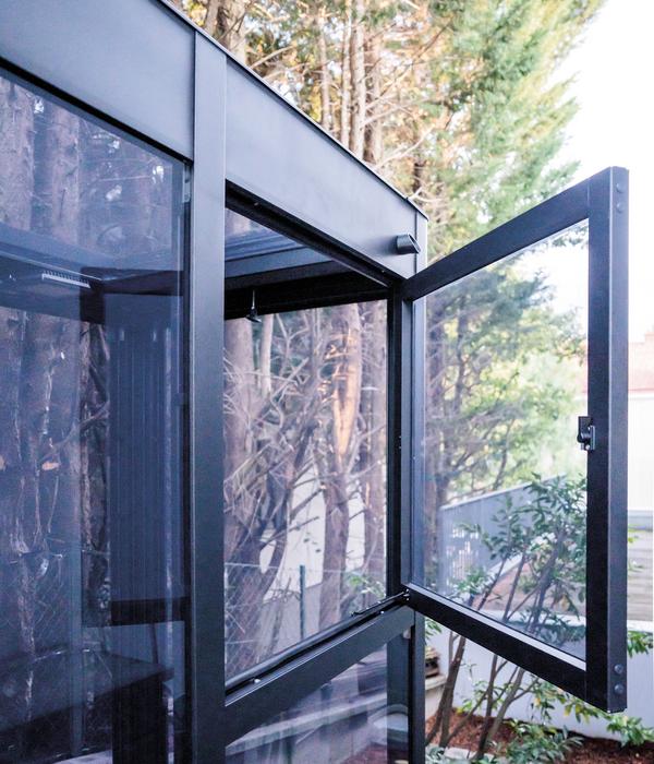 SunElements Fenster anthrazit-metallic,