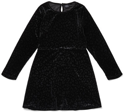 Luca & Lola Abby Kjole, Black Leo
