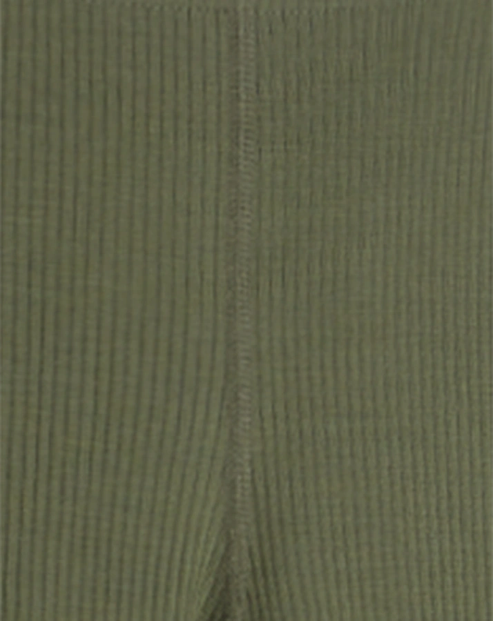 Leggings LANE ESS mit Wolle in olivine