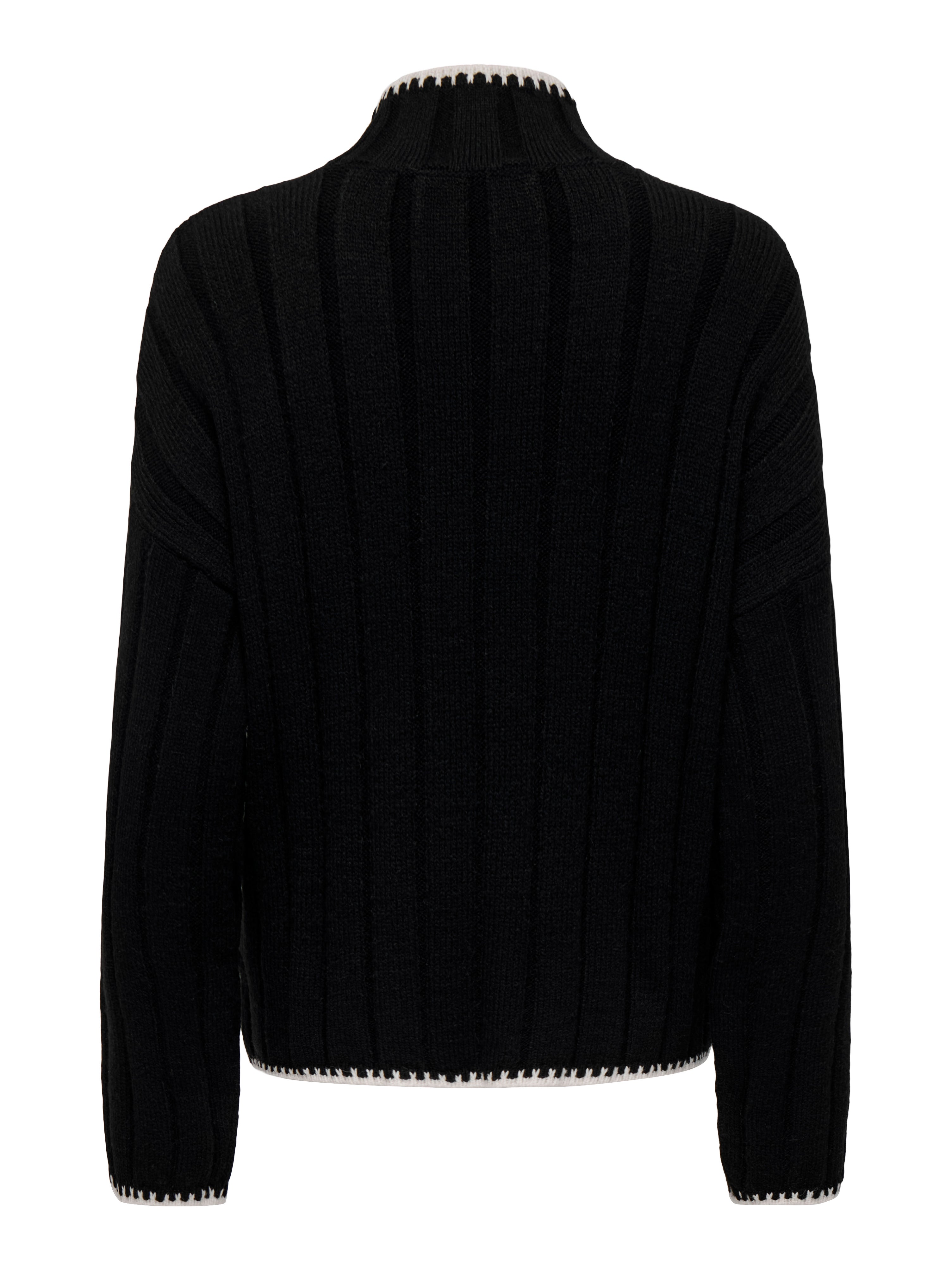 OLMCHICK Strickpullover Black