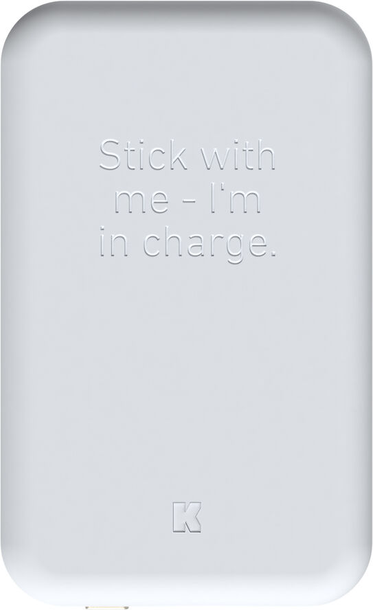 Kreafunk toCHARGE QI - Moon Grey Grå