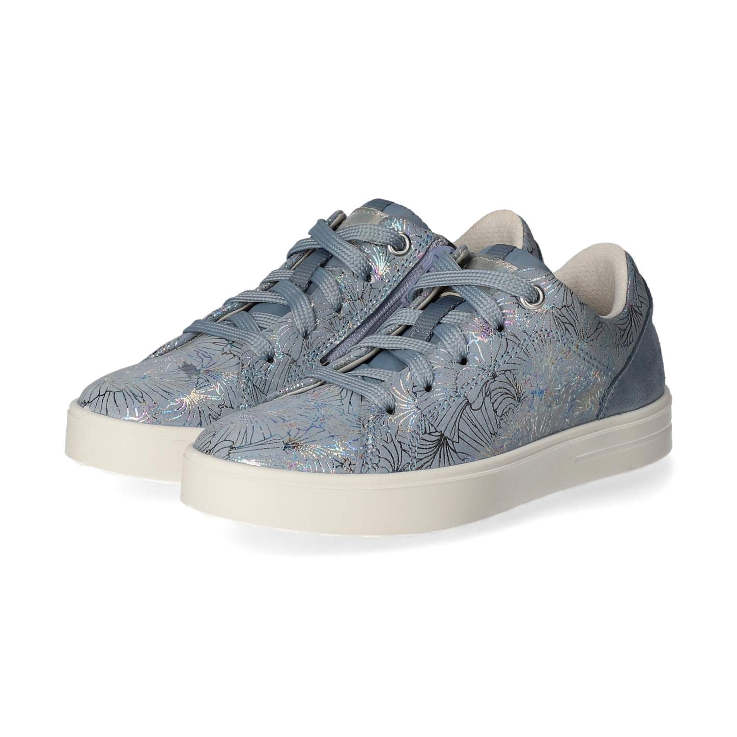 Superfit Low Sneaker STELLA - blau/silber