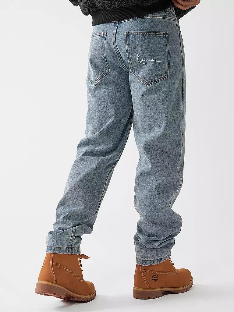 KARL KANI Jeans Baggy Fit  blau