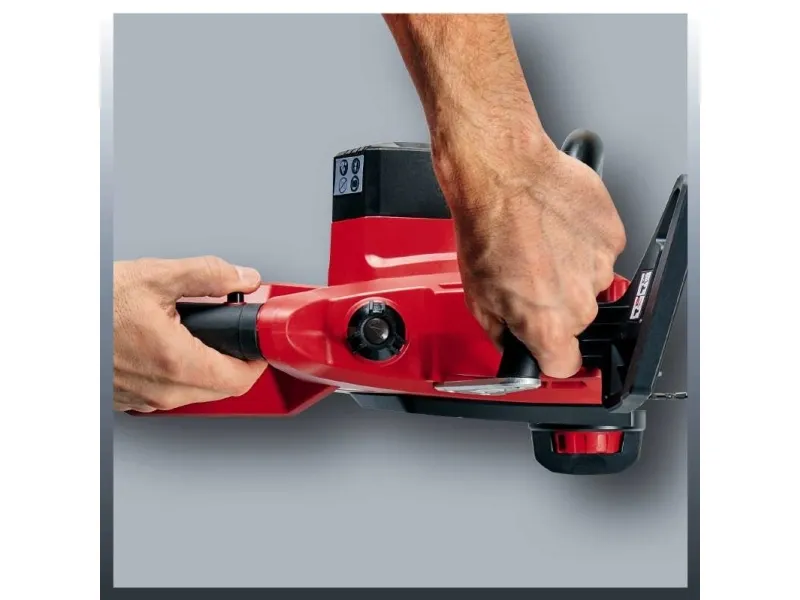 Einhell GE-LC 18/25-1 Li Kit, 25 cm, 23 cm, 4,5 m/s, Sort, Rød, Batteri, 3000 At