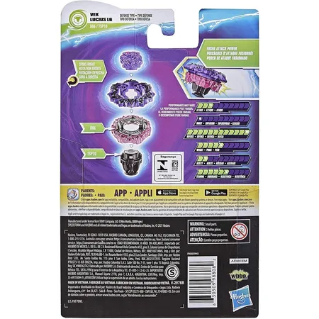 Hasbro Beyblade Burst Surge Speedstorm Vex Lucius L6