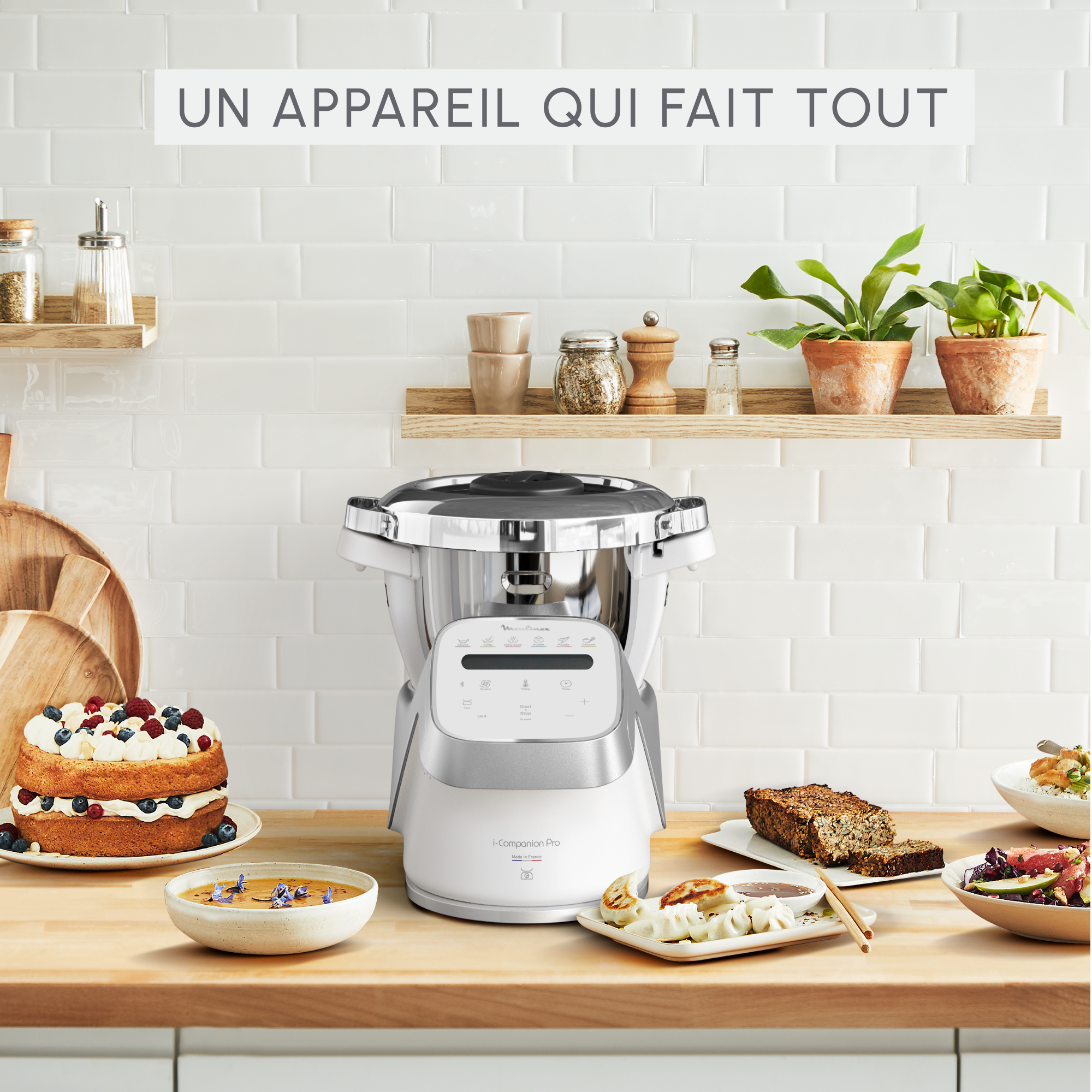 i-Companion Pro Robot cuiseur multifonction connecté