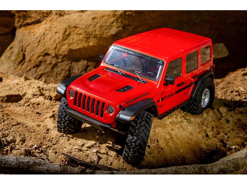 Axial Scale Crawler SCX10 III Jeep Wrangler Rubicon JLU ART 4WD Off-Road Modell