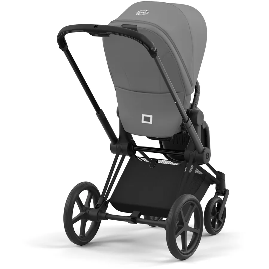 cybex PLATINUM Kombikinderwagen New Priam Priam Matt Black Mirage Grey