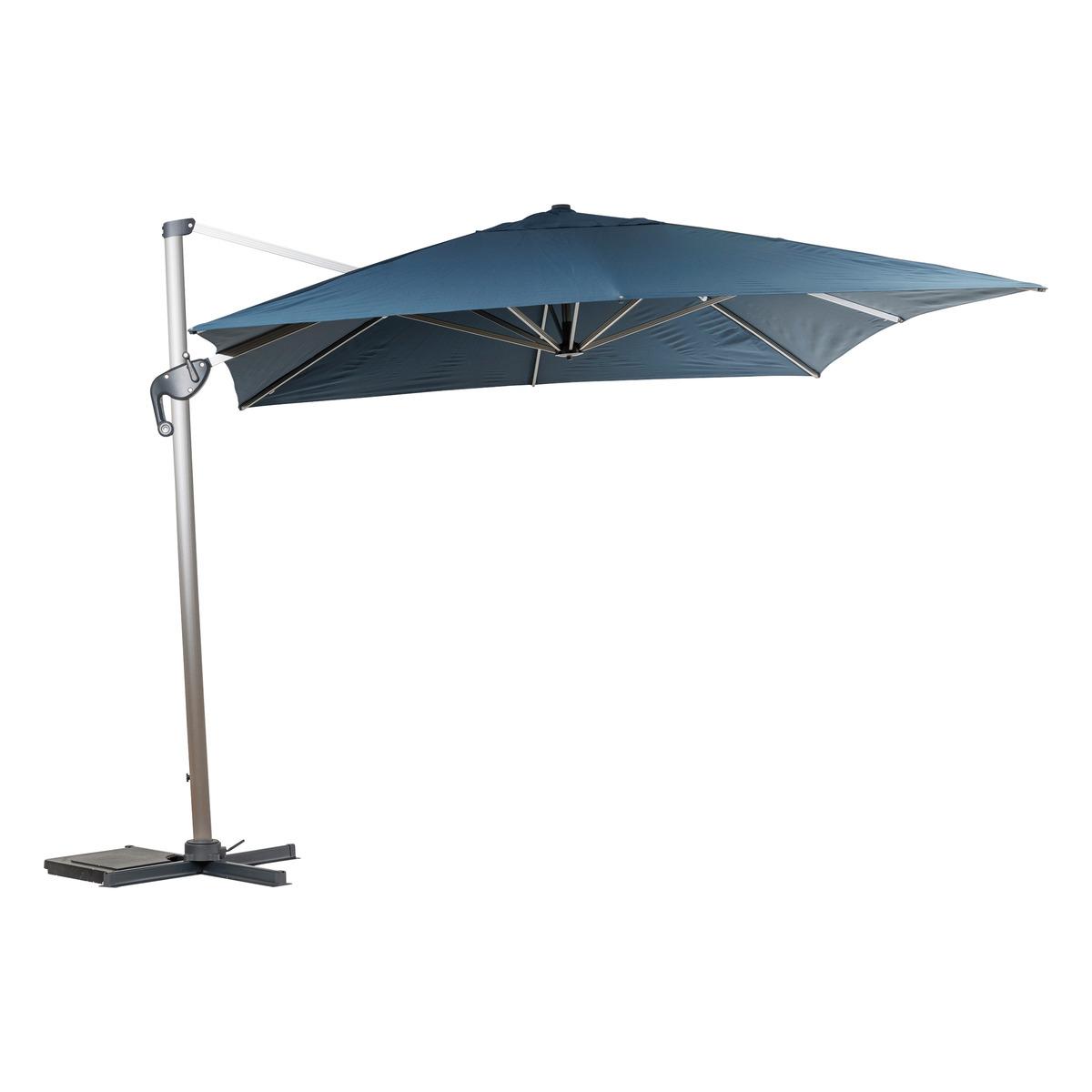 PARASOL DECENTRE EQUADOR 4X3M PETROLE