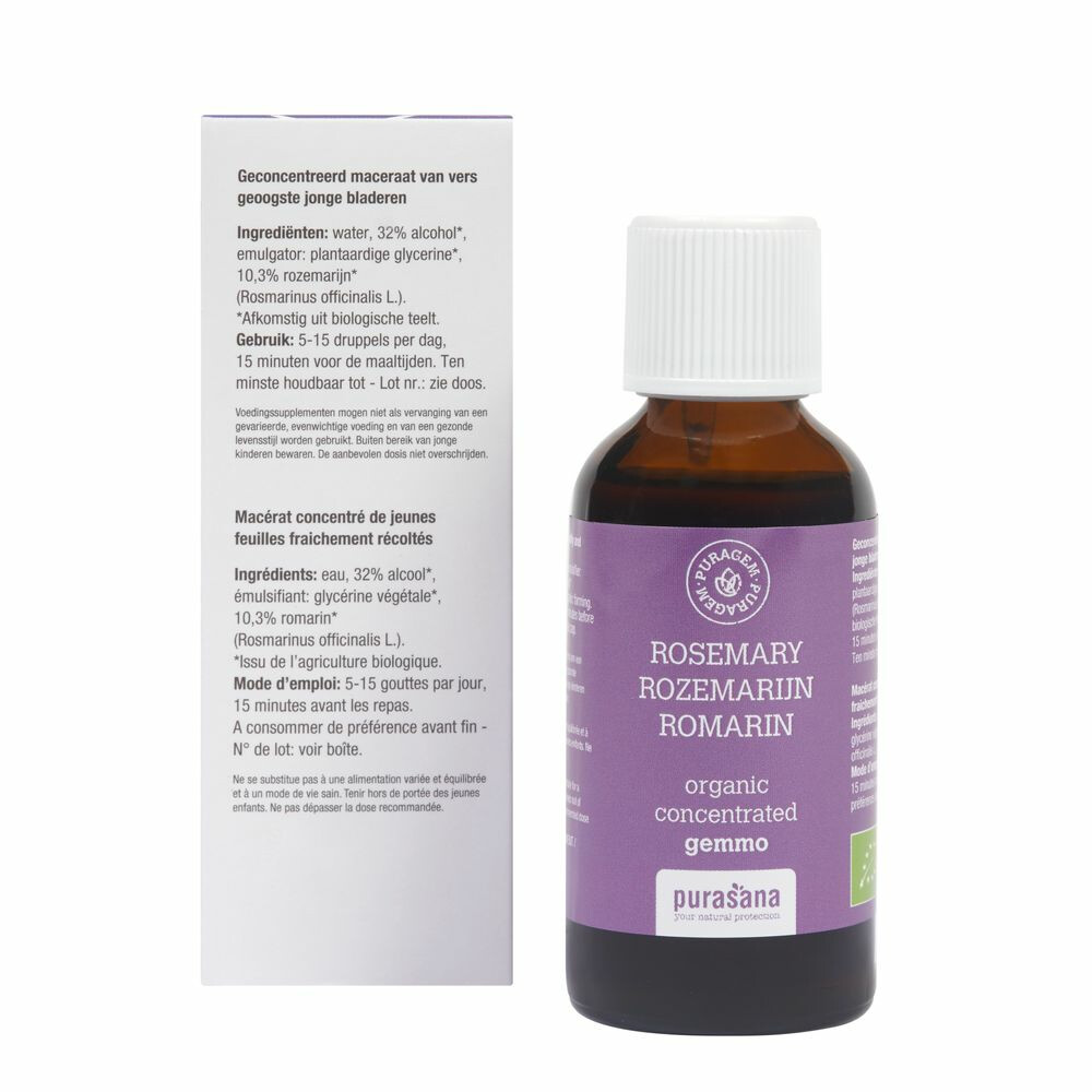 Purasana Puragem Rozemarijn Bio50 ml