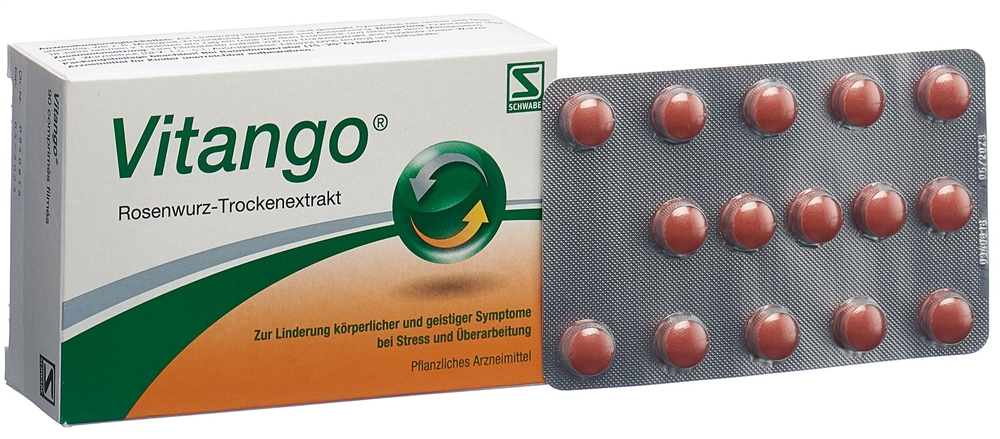 VITANGO Filmtabl 200 mg Blist 90 Stk<br>90 Stück, Blister, Filmtablette