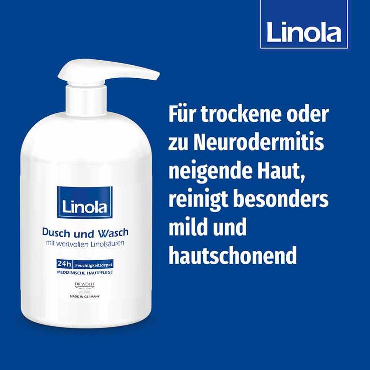Linola Dusch und Wasch, 500 ml
