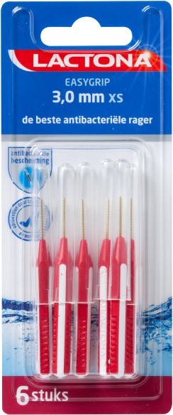 Lactona Easygrip XS 3.0 mm 6 stuks