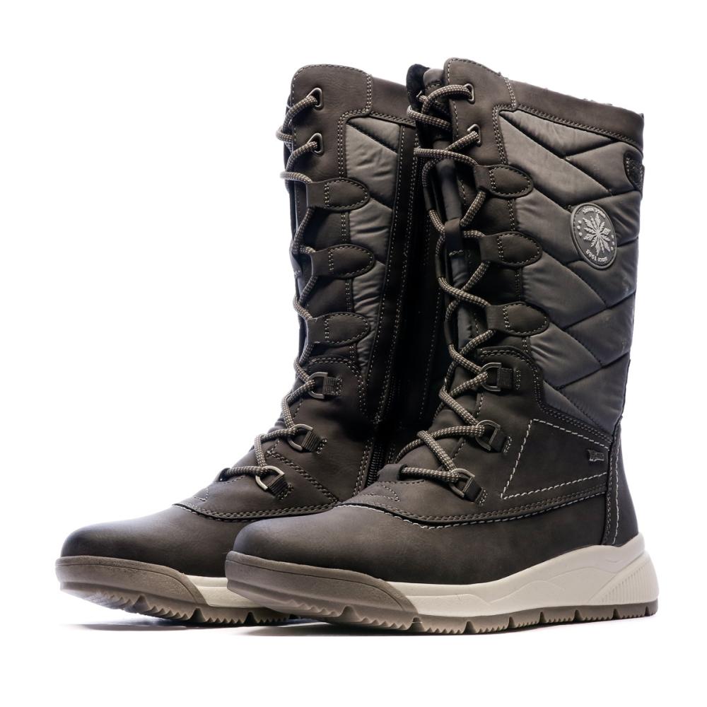 Relife Bottes Après-Ski Gris Foncé Femme Relife Jylkoy