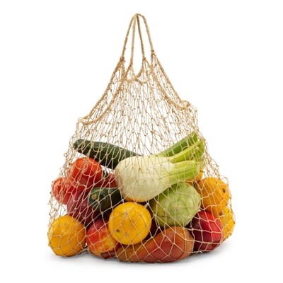Einkaufsnetz Naturfaser, Natur