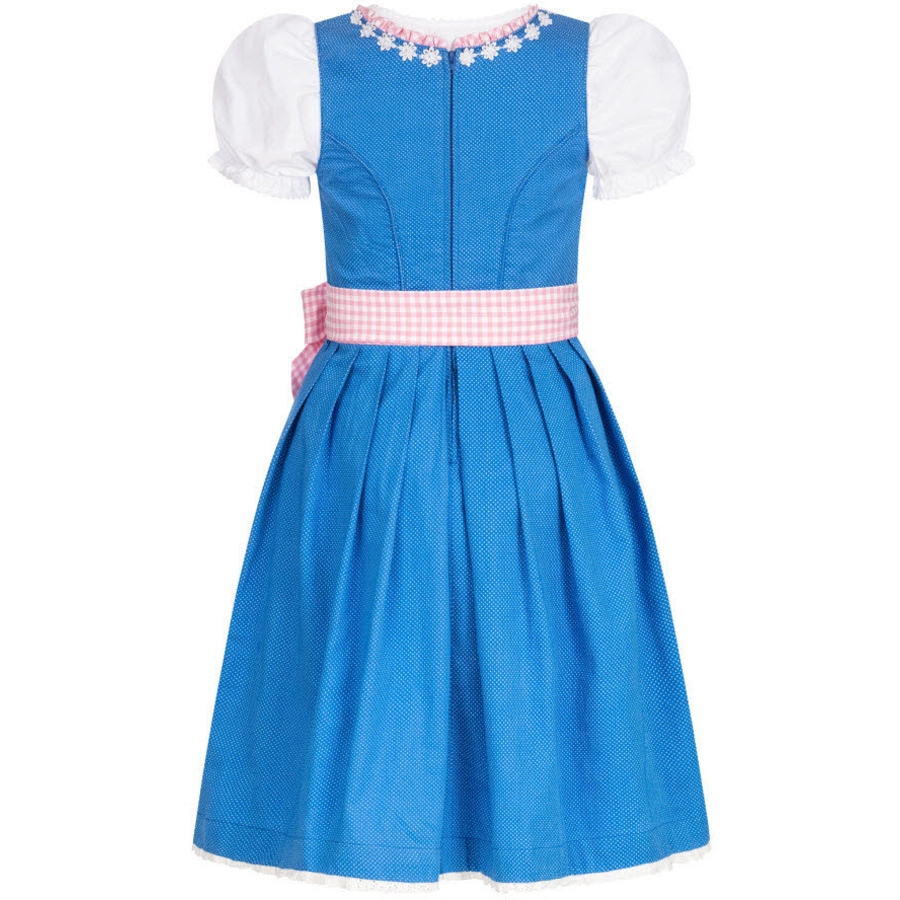 Nübler Kinderdirndl 3-teilig Lorena Blau