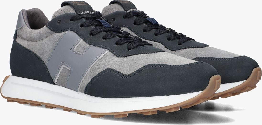 grijze hogan lage sneakers h601 allacciato