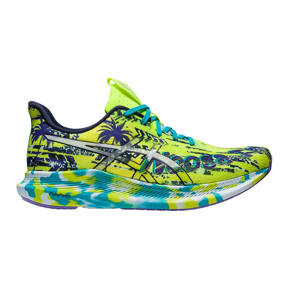 Asics NOOSA TRI™ 14 - Chaussures running Homme lime zest/sky