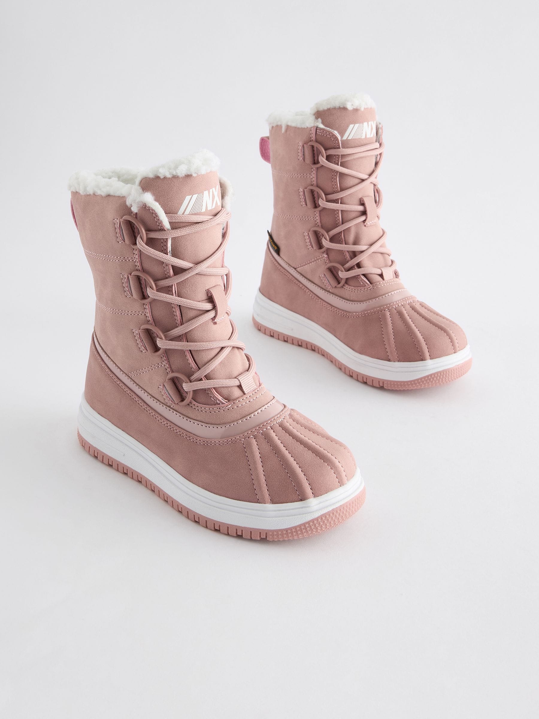 Roze - Waterproof Thinsulate Lined Snowboots