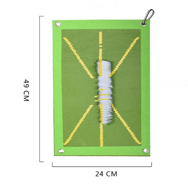 INF Golftreningsmatte med svingdeteksjon 25x50 cm