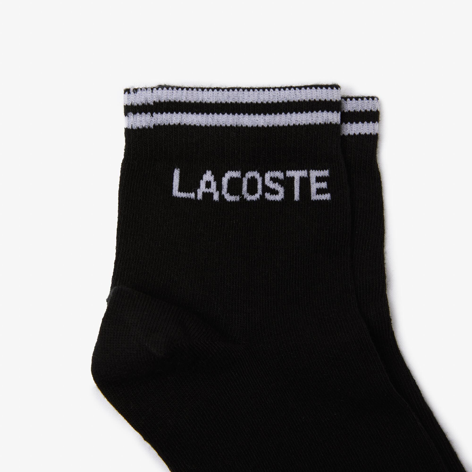 Herren-Socken 2er Pack LACOSTE SPORT Socken - Schwarz - Lacoste - Unisex