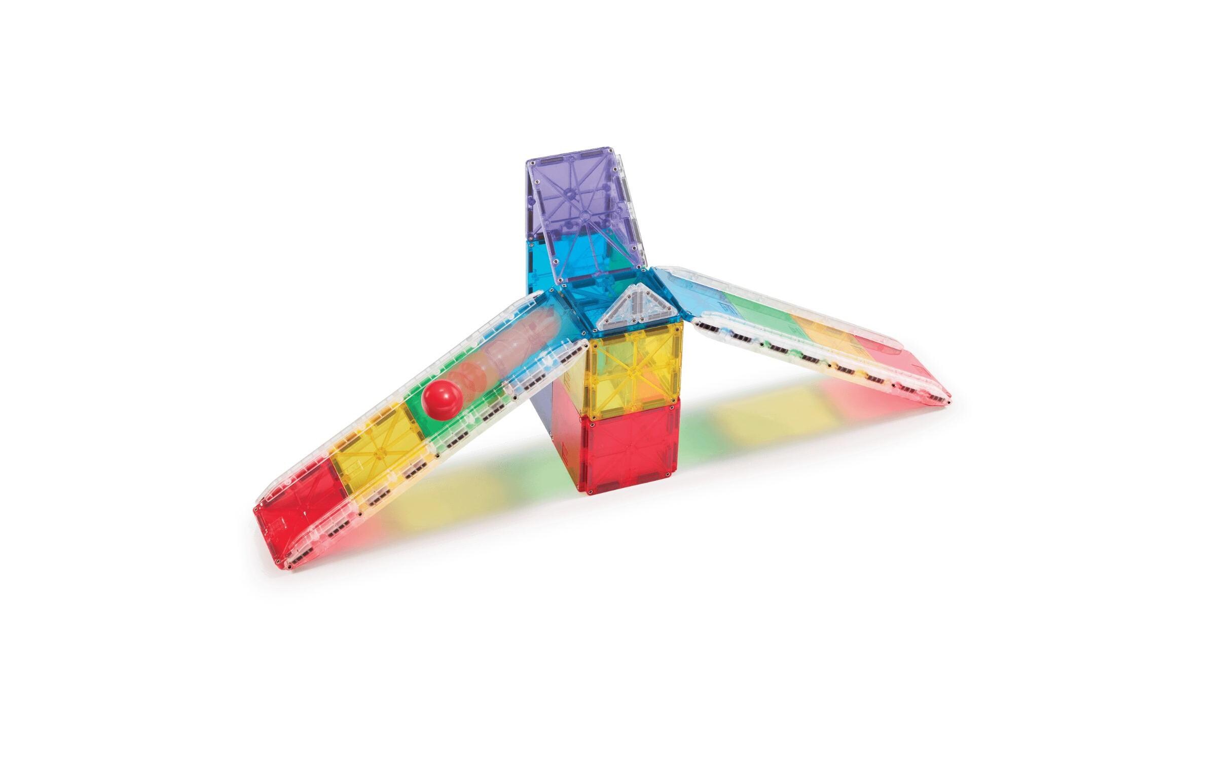 Rail Racers 33 TeileRennbahn-Set mit 33 magnetischen Bauteilen