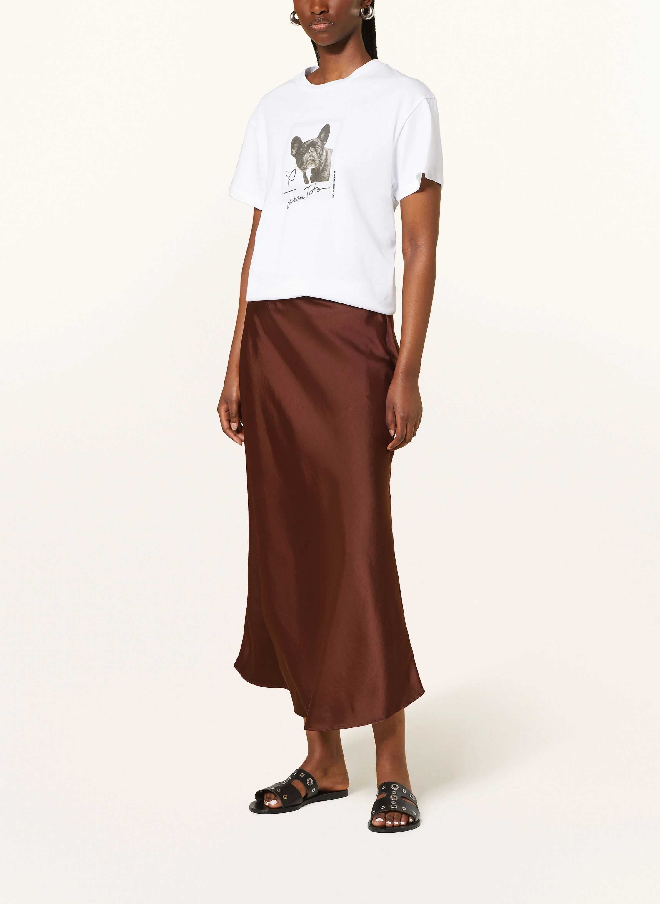 CLAUDIE PIERLOT Satinrock