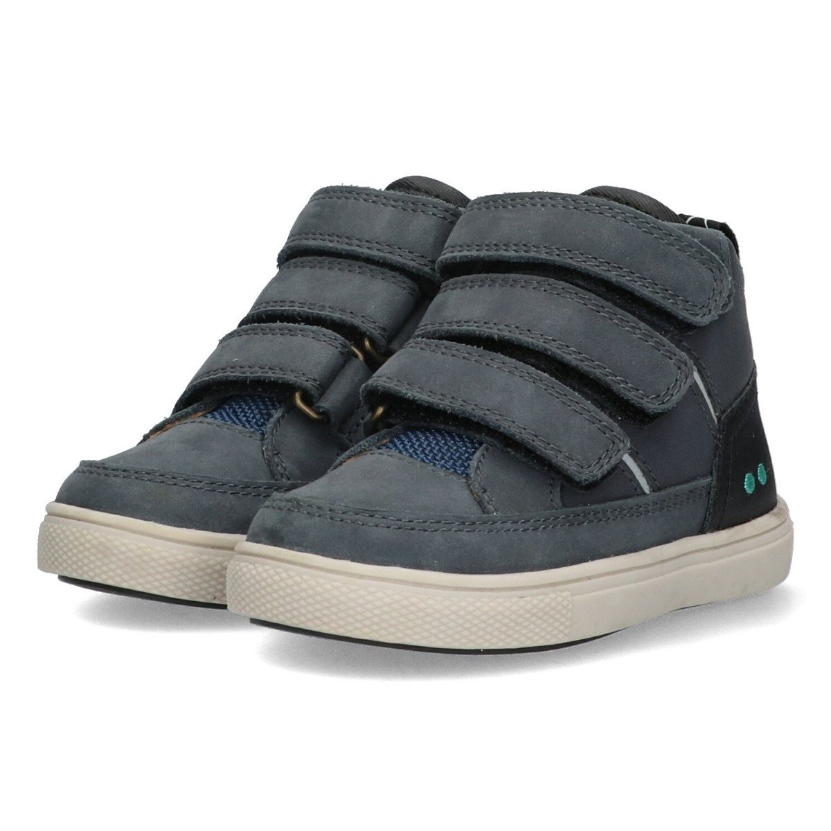 Lev Louw - Hoge Sneakers Bunnies Blauw