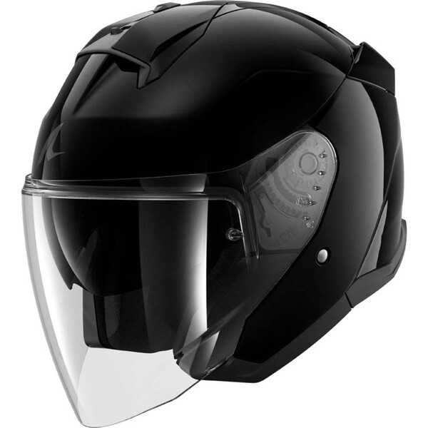 Shark - Casque Skwal Jet Blank Noir Brillant