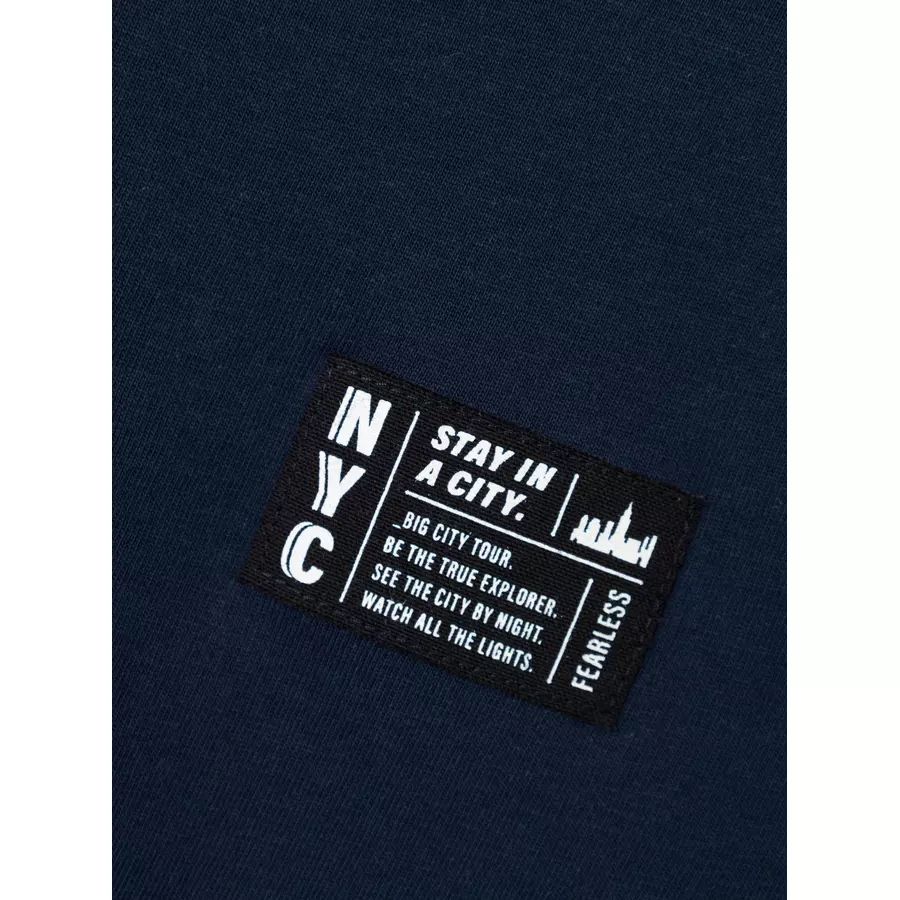 name it T-Shirt Nmmvector Dark Sapphire