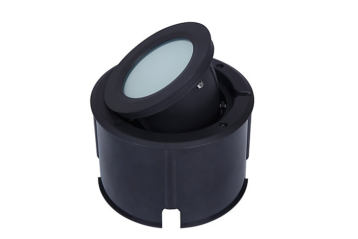 Lumière au sol Dodson LED intégrée 800lm IP65 et IP67 GoodHome noir